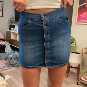 Jean Skirt